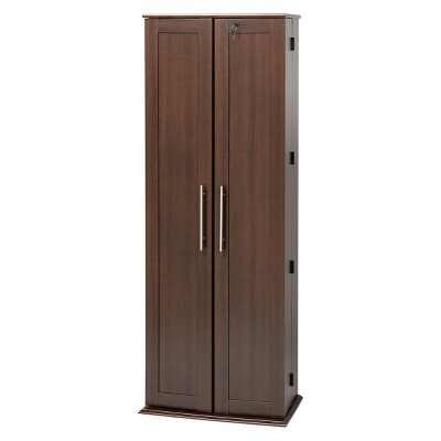 Photo 1 of Prepac™ Grande Locking Media Storage Cabinet With Shaker Doors, Espresso