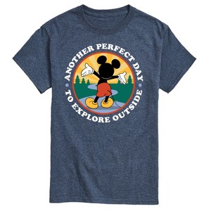 Men's - Disney - Perfect Day Explore Outside Short Sleeve Graphic T-Shirt - 1 of 4