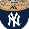 MLB New York Yankees Script Circle Wood Top 3-Wick Ceramic Candle - 3 of 3