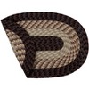 Alpine Stripe Collection 100% Polypropylene Durable & Stain Resistant Double Sided Reversible Indoor Area Utility Octagonal Rug - 3 of 4