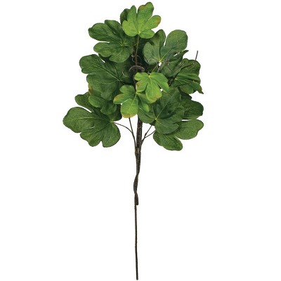 Sullivans Artificial Fig Leaf Spray 42"H Green