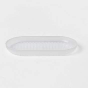 Plastic Soap Dish Clear - Room Essentials™