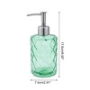 Unique Bargains Elegant Soap Pump Dispenser for Bathroom 11.15oz 1 Pc - 4 of 4