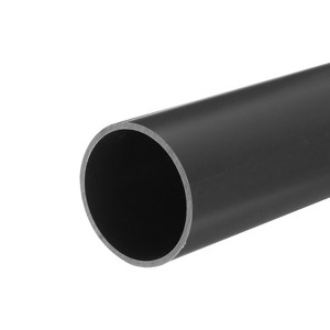 Unique Bargains Water Plumb DIY Crafts High Impact Rigid Round Pipes 8" Length ID 1.78" OD 1.97" Light Grey - 1 of 4