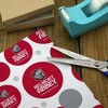 Belmont Abbey College Crusaders Logo Gift Wrap Wrapping Paper Roll 30x72 - 3 of 4