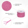 Unique Bargains Soft Polyester Twisted Silk Decorative Craft Cord Trim Cord Rope 22 Yards 1 Pc - 2 of 4