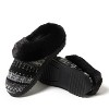 Dearfoams Women's Hannah Festive Knit Clog House Shoe Slipper - 4 of 4