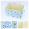 Unique Bargains Fabric Collapsible Printed Storage Bins with Handles - 2 of 4