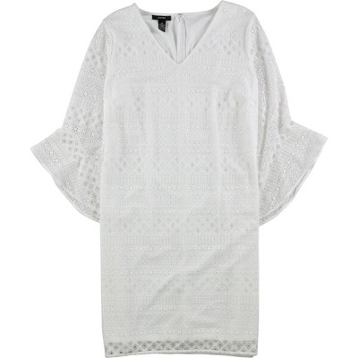Alfani Womens Lace Shift Dress