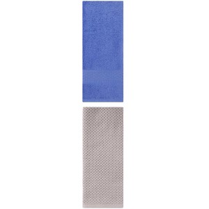 REGALWOVEN Solid Absorbent Soft Cotton Hand Towels for Bathroom Hotel and Spa 13" x 30" 2 Pcs - 1 of 4
