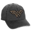 Wonder Woman Comic Book Superhero Leopard Print Logo Dad Hat for Women - 3 of 4