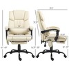 Aghana Digitals Blue High Back Office Chair with 6 Vibration Massage Points, 130° Recline, - 4 of 4