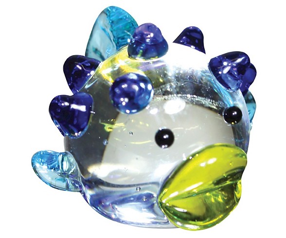 Looking Glass 4 - Pack - Blowfish, Triggerfish, Idol Fish, Pufferfish Mini Figurines