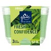 Glade 3 Wick Candle - Fresh Confidence - 6.8oz - 2 of 4