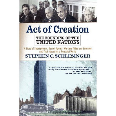 Act of Creation - by  Stephen C Schlesinger (Paperback)