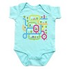 Leo The Truck Colorful Roads - Baby Short Sleeve Graphic Bodysuit - 2 of 3