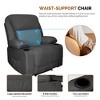 Electric Power Recliners with Massage and Heat Adjustable Armchair with Cup Stand, Ideal for Living Room, Office, Bedroom - 3 of 4