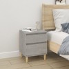 CLIHOME 2 Pieces 2-Drawer Modern Nightstands, Mid Century Bedside Cabinet End Table With Support Legs for Bedroom - 3 of 4