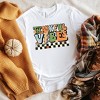 Simply Sage Market Women's Thankful Vibes Checkered Short Sleeve Graphic Tee - 2 of 2