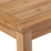 vidaXL Patio Table, 59.1"x35.4"x30.3" Solid Teak Wood - 4 of 4