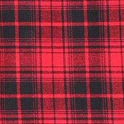 1130 - carmine / black plaid