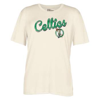 NBA Boston Celtics Women's Off White Fashion T-Shirt