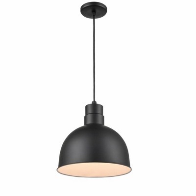 Millennium Lighting R Series 1 - Light Pendant in  Satin Black