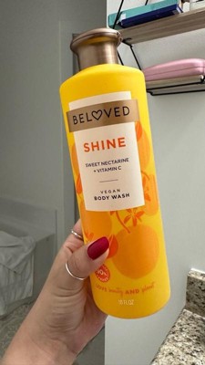 Beloved Shine Vegan Body Wash With Sweet Nectarine & Vitamin C - 18 Fl ...