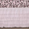The Peanutshell Leopard Blush Baby Crib Bedding Set - Pink/Animal - 3pc - 3 of 4