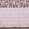 The Peanutshell Leopard Blush Baby Crib Bedding Set - Pink/Animal - 3pc - image 3 of 4