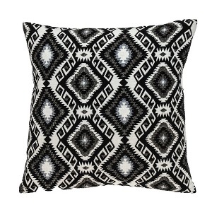 Parkland Collection,Habib Transitional Black Throw Pillow - 1 of 4