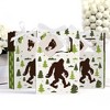 Big Dot of Happiness Sasquatch Crossing - Bigfoot Party or Birthday Party Favor Boxes - Set of 12 - 3 of 4