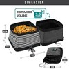 PetAmi Collapsible Dog Bowls 2 Pack, Food and Water Travel Set, Portable Pet Dish No Spill, Foldable Lightweight BPA Free Leakproof - 2 of 4
