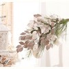 Glittered Leaf Spray (Set of 6) - 2 of 4