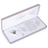 Dicksons I Have You in My Heart Locket Women's 20 Inch Silver Plated Everyday Pendant Necklace in Jewelry Box with Sentiment Card - 3 of 4
