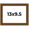 PosterPalooza | Photo Size Flat Gold Picture Frame - UV Acrylic, Foam Board Backing, Hanging Hardware - 2 of 4