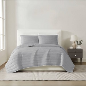 Christian Siriano 3pc Full/Queen Cotton Sateen Quilt Set - 1 of 4