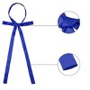 Allegra K Women's Self-Tied Solid Color Ribbon Cosplay Elegant Long Neck Bowties - 4 of 4