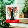 Evergreen Floral Angel Applique Garden Flag 12 x 18 Inches Indoor Outdoor Decor - 3 of 4