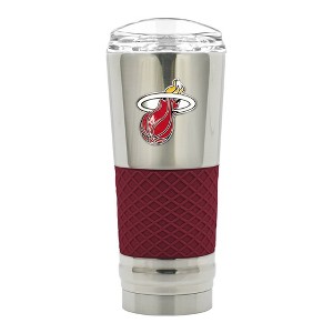 NBA Miami Heat 24oz Chrome Draft Tumbler - 1 of 2
