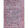 Unique Loom Mangata Morgan Border Washable Indoor Flatweave Woven Area Rug - 2 of 4