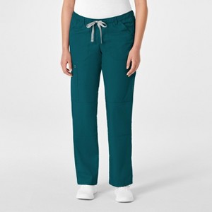 Wink WonderWORK Women's Straight Leg Cargo Scrub Pant - 1 of 4