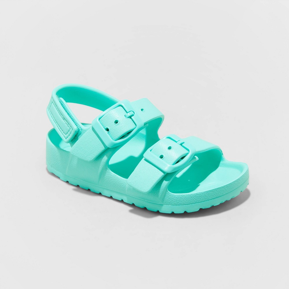 Toddler Ade Footbed Sandals - Cat & Jack™ Mint Green 11T