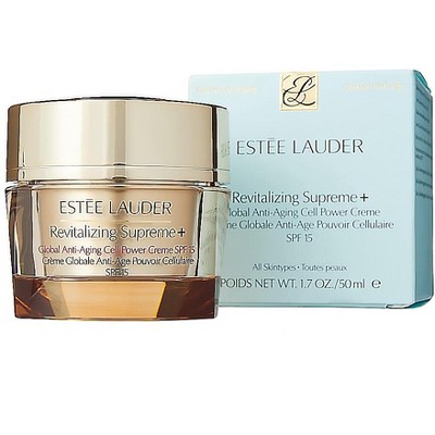 Estee Lauder Revitalizing Supreme+ Global Anti-Aging Cell Power Creme SPF 15, 1.7 oz