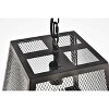 Elegant Lighting Talon Collection Pendant D11.8 H12.8 Lt:1 Matte Black Finish - 3 of 4