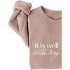 Women's Wo's It Is Well Sweatshirt - OAT COLLECTIVE - 2 of 2