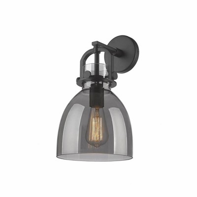 Newton Bell - 1 Light Wall Sconce In Industrial Style-14.5 Inches Tall and 8 Inches Wide