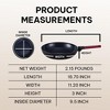 Brabantia Tasty+ Ceramic Nonstick Frying Pan 11" Non Toxic Pan Titanium Reinforced Ceramic Coating - 4 of 4