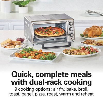 Hamilton Beach Sure-Crisp Air Fryer Toaster Oven Black - 31418