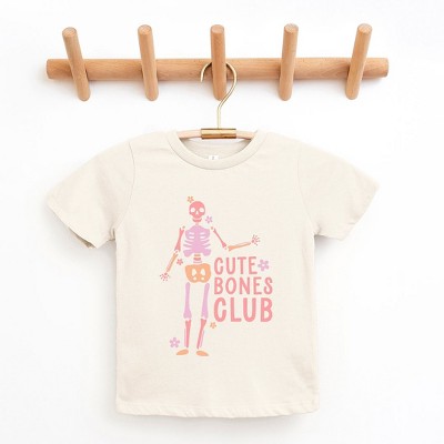 The Juniper Shop Cute Bones Club Toddler Short Sleeve Tee
